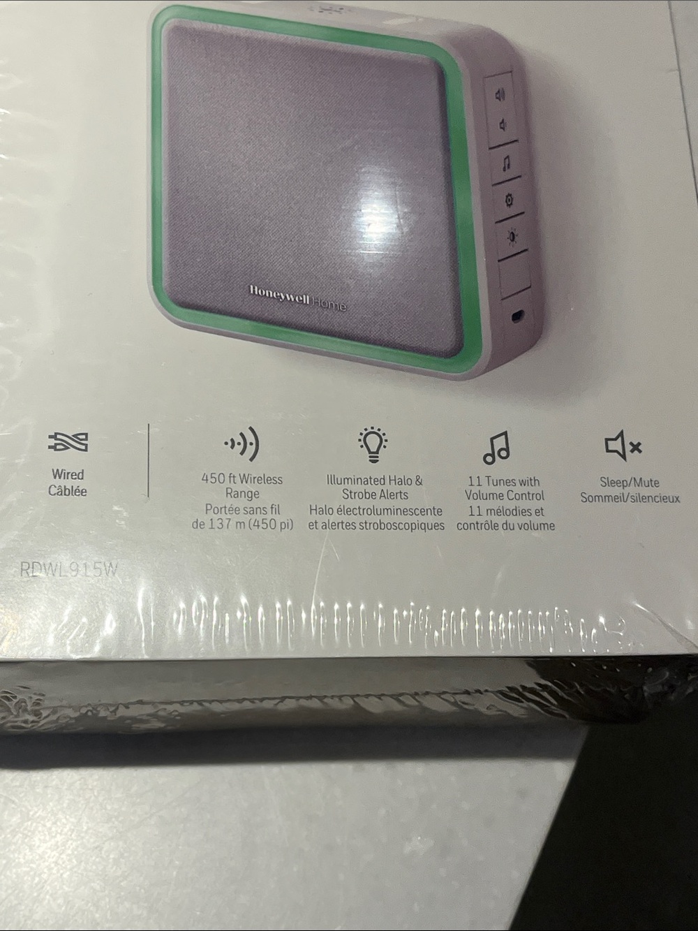 Honeywell Home Series 9 Wired & Wireless Doorbell Unit - Picture 2 of 3